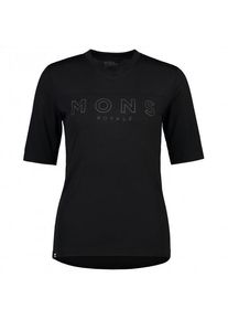 Mons Royale Women's Redwood Enduro VT Cycling jersey Women (S, black)