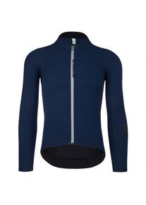 Q36.5 Jersey long sleeve L1 Pinstripe X Cycling jersey Men (L, blue)