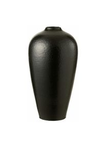 Paris Prix - Vase Déco Poterie ying 50cm Noir