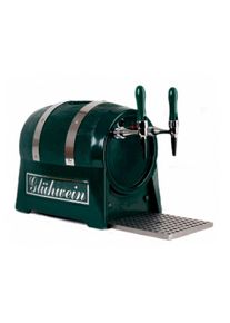 Gluhwein tap, warme drank dispenser - 3kW, vatvorm, 2 slangen, met elektrische pomp