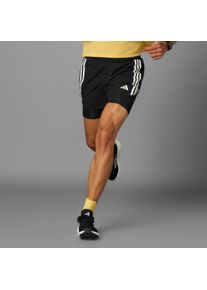 Adidas Own the Run 3-Stripes 2-in-1 Short