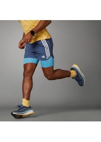 Adidas Own The Run 3-Stripes 2-in-1 Short