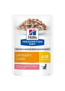 Hill's Hill's Prescription Diet c/d Multicare Urinary Care Lachs 12x85 g