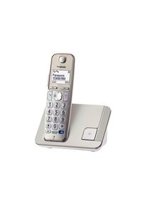 Panasonic KX-TGE210 - cordless phone with caller ID/call waiting - 3-way call capability
