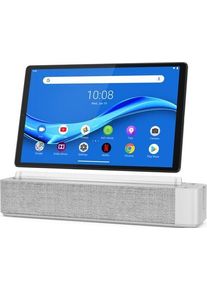 Lenovo Smart Tab M10 FHD Plus Amazon Alexa Gen2 | 2 GB | 32 GB | 4G | mit Lautsprecher | Platinum gray