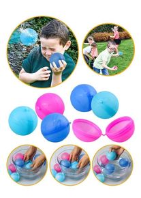 Happy Summer Water Bombs Re-usable Ø6.5cm 6-Pack