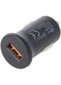 goobay Quick ChargeTM QC3.0 USB-Autoschnellladegerät, Zigarettenanzünder-Stecker, 5 Volt DC, max. Stromstärke 3A