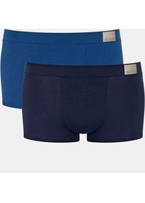 Sloggi Retro Pants »men GO Natural Hipster C2P«, (Packung, 2 St.) Sloggi BLUE - DARK COMBINATION XL