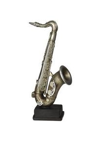 AMBIENTE HAUS Dekofigur »Saxophon Figur S« AMBIENTE HAUS antik/silberfarben