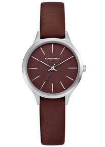 SURI FREY Dames Analoog horloge 'Nicky' bruin / zilver One Size