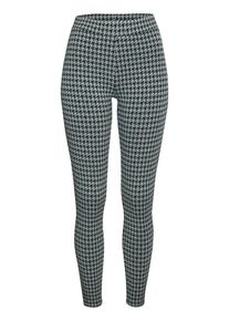 Lascana Dames Leggings blauw / grijs / zwart XS-S