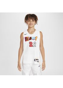 Maillot Nike Dri-FIT NBA Swingman Jimmy Butler Miami Heat City Edition pour enfant plus âgé - Blanc