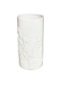 Atmosphera Vase en Céramique Effet 3D Mind 25cm Blanc