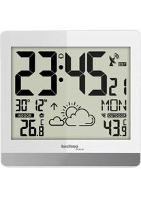 Technoline Horloge Murale numérique Radio WS8119 avec Affichage de la température et prévisions météorologiques (WS8119) - Techno Line