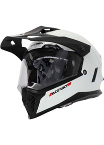 Acerbis Rider Junior, casque enduro enfants , couleur: Blanc , taille: T52