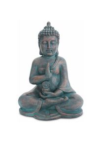Signes Grimalt Figure de figurines de Bouddha Bouddha Buddas Blue 21x28x40cm 5522 - blue