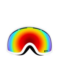 YEAZ Snowboardbrille »Ski- Snowboardbrille rot/weiß PEAK«