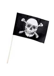 Boland Pirate Waving Flag