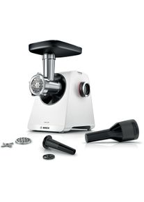 Bomann Bosch MFWS420W Fleischwolf, 500 W, 2 Geschwindigkeitsstufen, weiß
