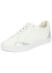 Geox Dames Sneakers laag zilver / wit 41