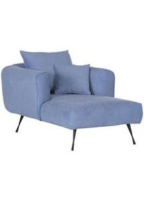Livetastic Xxl-Sessel , Blau , Textil , Uni , 100x75x150 cm , Stoffauswahl , Wohnzimmer, Sessel, Ohrensessel