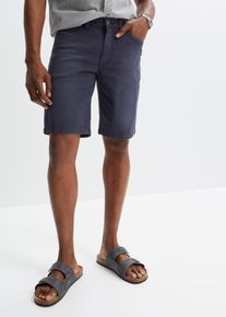 Coloured Stretch-Bermuda Regular Fit - blau - Größe 46 mit Baumwolle- bonprix