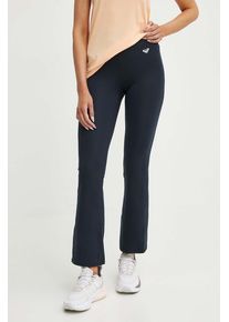 Roxy pantaloni de yoga Heart Into It culoarea negru, neted, ERJNP03553