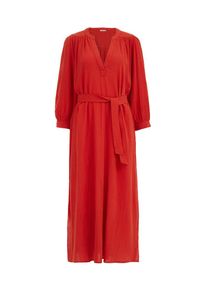 WE Fashion Kleid Damen knallrot Größe 36