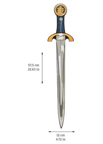 Liontouch Noble Knight Sword · Blue