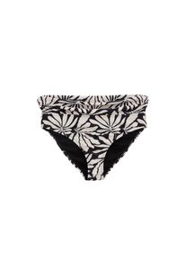 WE Fashion Cueca biquíni em preto, branco