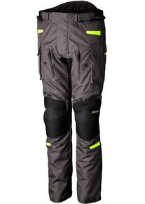 RST Endurance, textile pants waterproof , color: Dark Grey/Black/Neon-Yellow , size: L