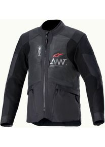 Alpinestars AMT 7 Air, textile jacket , color: Black/Dark Grey , size: 4XL
