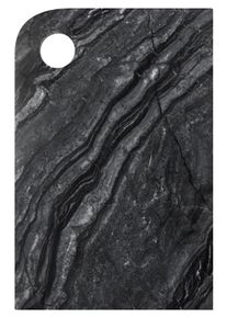 METTE DITMER - MARBLE serving board, medium - Black / Grey