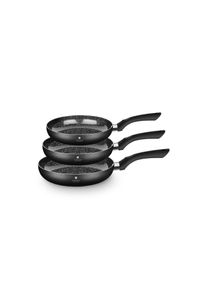 Scandinavian Collection - 3 pcs. Frypan set - Black