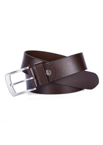 LINDENMANN G&uuml;rtel aus Leder, Braun, 115