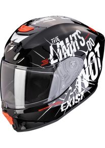 Scorpion EXO-JNR Air Boum, casque intégral enfants , couleur: Noir/Blanc , taille: M
