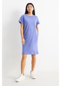 C&Amp;A Basic-T-Shirt-Kleid, Lila, Taille: XS