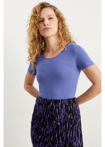 C&A T-shirt basique, Violet, Taille: 2XL
