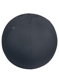 Leitz Ergo Active Sitzball mit Anti-Wegroll-Design, 65cm Dunkelgrau Ball chair - Bis zu 150 kg