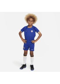 Chelsea FC 2023/24 Thuis Nike Dri-FIT Nike driedelig tenue voor kleuters - Blauw