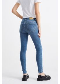 C&Amp;A Skinny jeans-mid waist-shaping jeans-LYCRA®, Blauw, Maat: 42 lang