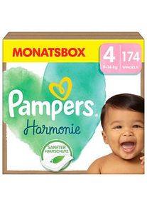 Pampers® Windeln Harmonie™ Größe Gr.4 (9-14 kg) für Babys und Kleinkinder (4-18 Monate), 174 St.