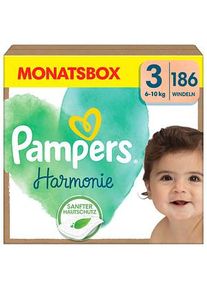 Pampers® Windeln Harmonie™ Größe Gr.3 (6-10 kg) für Babys und Kleinkinder (4-18 Monate), 186 St.
