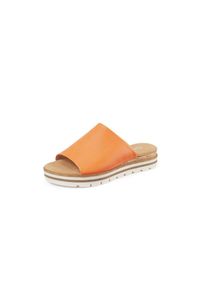 Leren slippers Gabor Comfort oranje