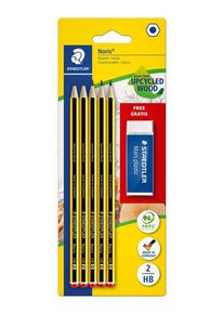 Staedtler Pencil Noris + eraser bc 100% PEFC