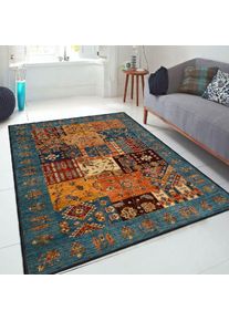 Pamut szőnyeg 160 x 230 cm színkeverék