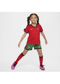 Portugal 2024 Stadium Thuis Nike driedelig replica voetbaltenue voor kleuters - Rood