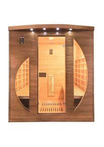 Sauna infrarouge cabine 4 places spectra 4 puissance 2950W