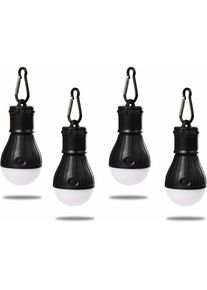 Ineasicer - Lanterne de Camping, 4X Lampe de Camping led Lanterne Lampe Camping, 3 Mode de Lampe étanche Nuit d'urgence Lampes de Poche Portable pour