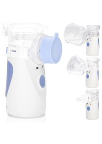 Swanew - Nébuliseur Inhalateur, Nébulisateur Portable Silencieux, Inhalateur avec Embouchure et Masque, Nébulisateur pour Enfants et